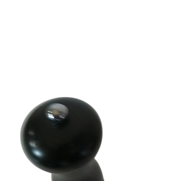Trudeau Black Wood Pepper Grinder 8" Tall Adjustable Grinding Mechanism - Picture 5 of 5